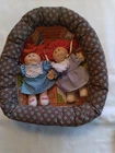 TWINS red head Coleco Cabbage Patch Kids Pin Ups