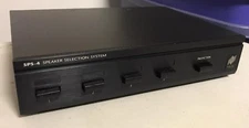 NILES SPS-4 SPEAKER SELECTOR 4 ROOM 4 PAIR DISTRIBUTED HOUSE MUSIC SYSTEM SWITCH