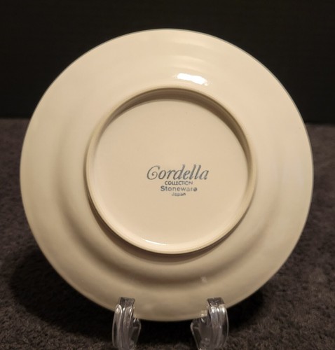 Cordella Bluet Stoneware Lot of 5 Saucer Plates 6" - Picture 4 of 8