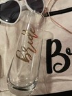 Wedding Bride Bag, Headband, Sunglasses, Champagne Flute, Wine Glass — photo 2