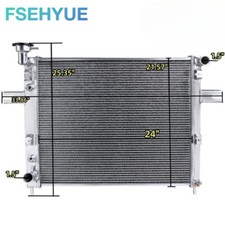 2 Row Aluminum Radiator For 1999-2004 Jeep Grand Cherokee Limited 4.0l L6 2000 2 Row Aluminum Radiator For 1999-2004 Jeep Grand Cherokee Limited 4.0l L6 2000