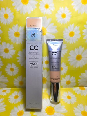 IT Your Skin but Better CC+ SPF50 Color Correcting Cream Light Medium 1.08 6/26