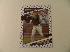 2021 Donruss Independence Day SP Variation Card of Fernando Tatis Jr. - Padres 