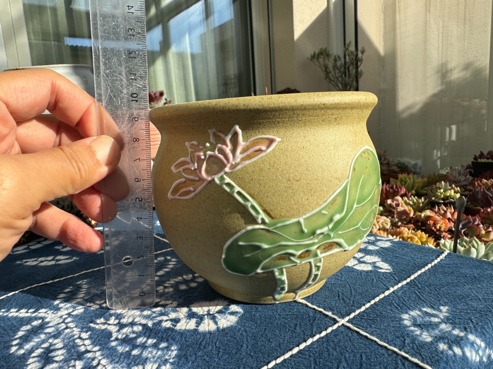 Keramik Blumentopf Kaktus/Sukkulenten mit Loch im Boden vasen eBay