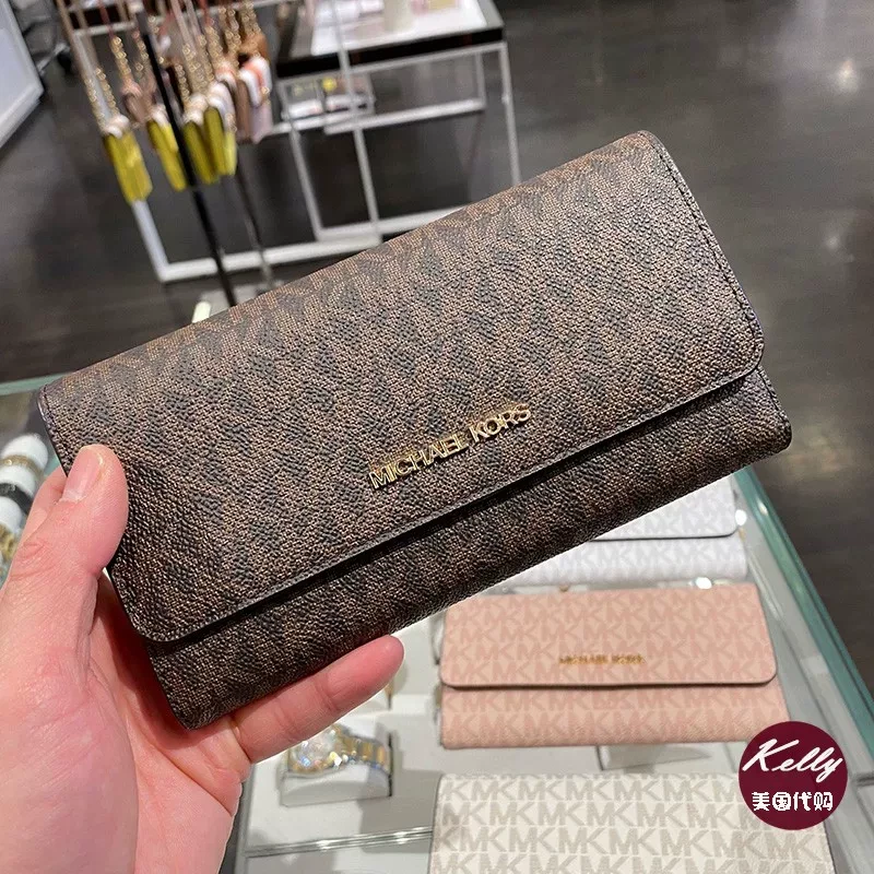 Michael Kors Viaje Triple Cartera Muñequera Mujer Cartera Monedero Foto 2 de 4