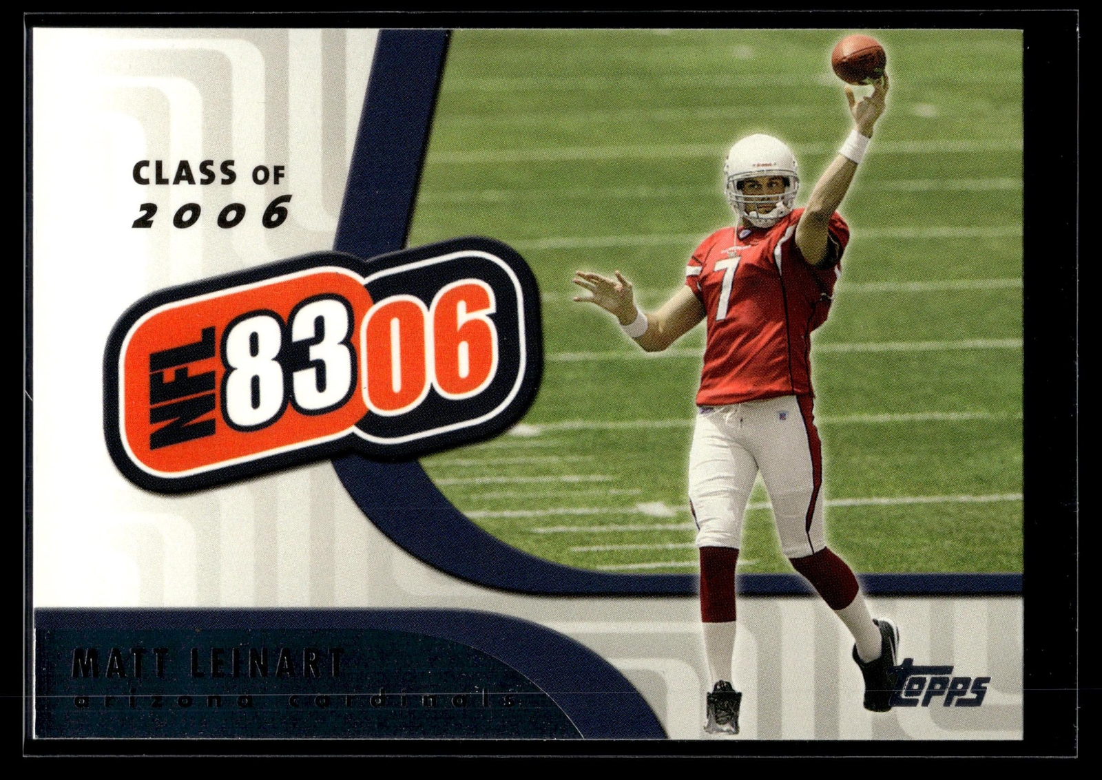 Matt Leinart 2006 Topps NFL 8306 Card #NFL6