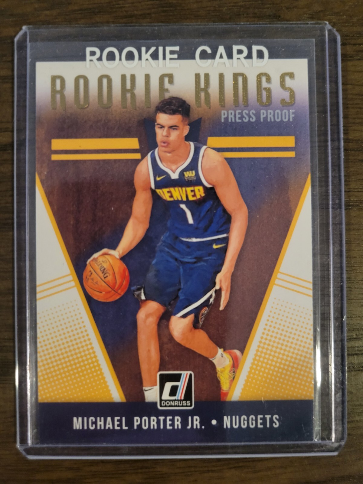 Michael Porter Jr. 2018-19 Donruss Rookie Kings Press Proof RC #13 Denver