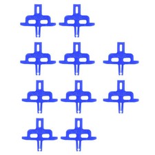 10 Pieces Plastic Hydraulic Disc Brake Spacer Pads Insert for Road Bike Parts