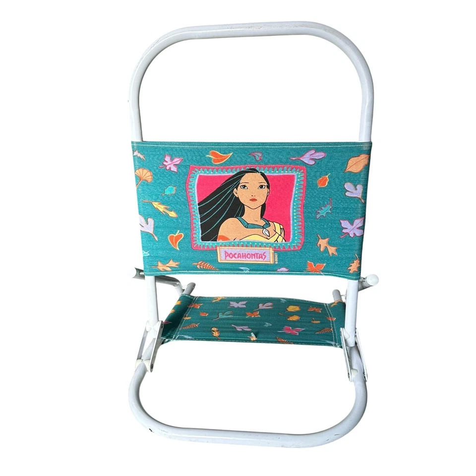 Disney Kids Foldable Beach Chair Vintage Pocahontas 90’s/Y2K - Image 2 of 4