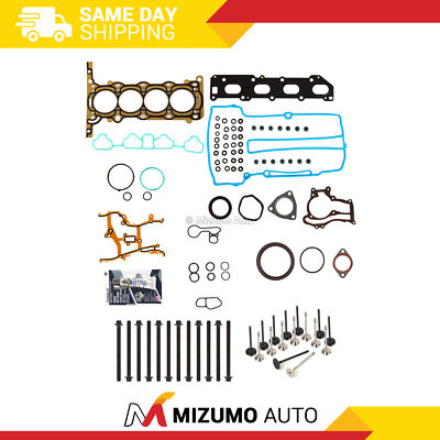 Full Gasket Set Intake Exhaust Valves Fit 11-15 Chevrolet Volt Cadillac 1.4L