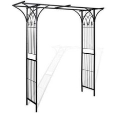 Garden Arch Rose Plants Gate Outdoor Trellis Climbing Patio Pergola Archway
