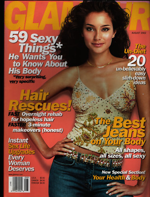 Glamour Fashion Magazine August 2002 Emma Heming 022221ame2