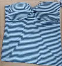 Mossimo Halter Strapless Tankini Swim Top Twist Bandeau D/DD XL  NWT