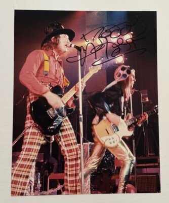 NODDY HOLDER SIGNED 8X10 PHOTO AUTOGRAPHED SLADE BAND LEAD SINGER RARE COA