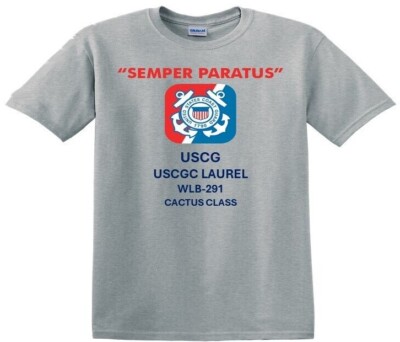 USCGC LAUREL  WLB-291* CACTUS CLASS *SHIRTS.USCG OFFICIALLY LICENSED
