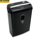 Cross-Cut Paper Shredder 8-Sheet Credit Card Identity Theft Protection Device Us