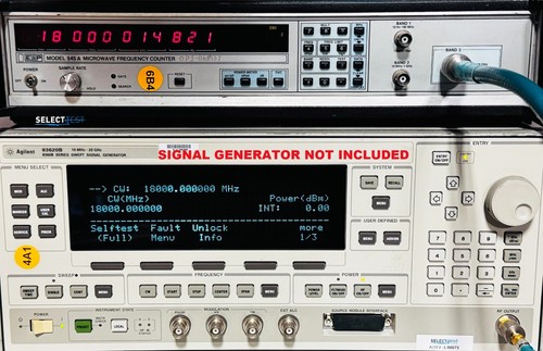 EIP 545 MICROWAVE FREQUENCY COUNTER W/OPT. 02 (POWER METER) *LOOK* (REF.: 425N) - Picture 3 of 8
