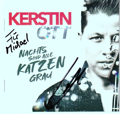 Kerstin ott '' Herzbewohner '' mit Autogramm und Widmung