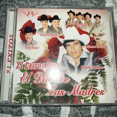 CHALINO SANCHEZ 21 EXITOS PARA EL DIA DE LAS MADRES VARIOS ULTRA RARE NEW SEALED