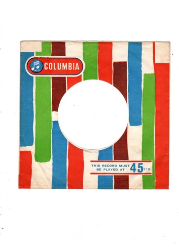 Columbia - x 1 Anfang 60er Jahre. UK ORIG 7" PLATTENFIRMA HÜLLE/S SEHR GUTER ZUSTAND + EX CON - Bild 5 von 24