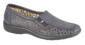 Boulevard Womens//Ladies Side Gusset Summer Casual Shoes