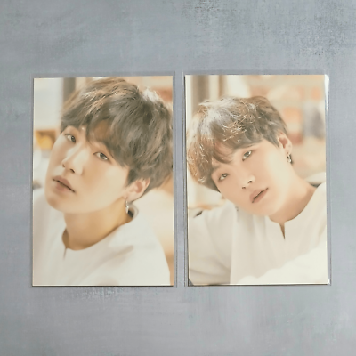 BTS 2018 Exhibition O'Neul 오늘 Official Postcard - Suga Set of 2
