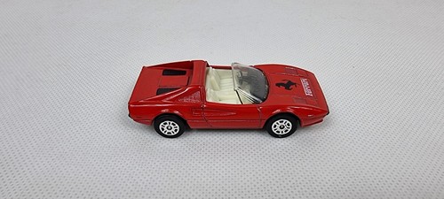 VINTAGE CORGI DIE CAST CAR TOY NOT USED IN BOX FERRARI 308 GTS 1985 UK - Picture 5 of 7