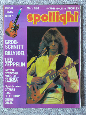 Spotlight 3/1980 (Led Zeppelin,Billy Joel, Grobschnitt,Ludw.Hirsch,Alexis Corner