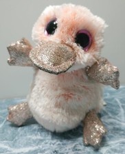 TY Beanie Boos WILMA the 6" Pink Platypus *Pink Glitter Eyes*. 2019