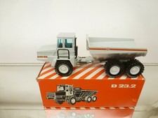 NZG 301 O&K FAUN D 23.2 TIPPER DUMPER TRUCK - WHITE 1:50 - GOOD IN BOX