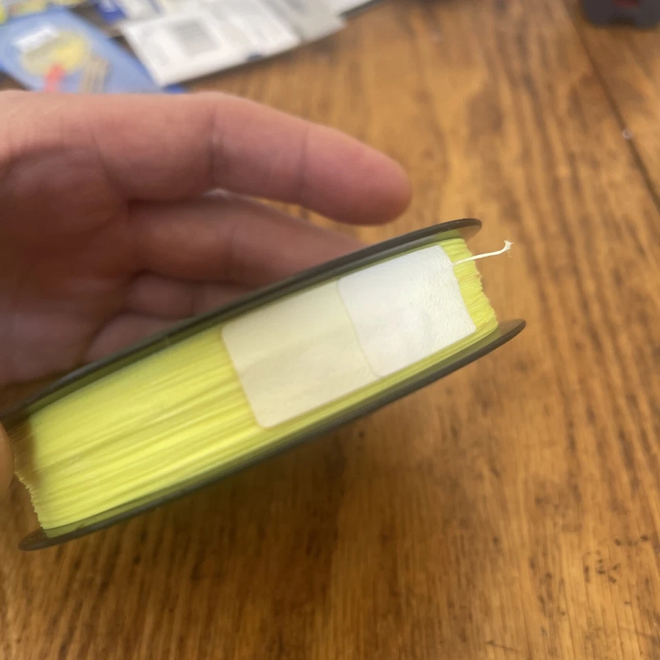 Carrete Spiderwire 50 lb 12 lb diámetro de prueba 3/4 aproximadamente 100 yardas restantes + usado Foto 4 de 4