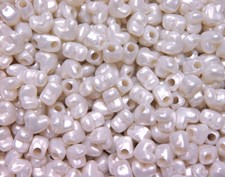 Pony Beads Heart Shaped Bridal Pearl 100pc Jolly Store Crafts Horizontal Hole