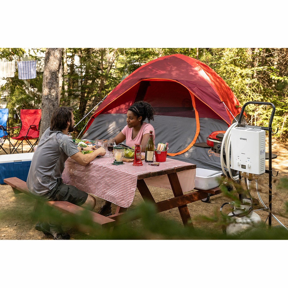 Onsen 5L Outdoor Portable Tankless Water Heater w/ Onsen 3.0 Pump u0026  Accumulator 762535239576 | eBay