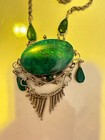 Silver, Tribal Necklace and pendant Malachite? — photo 5