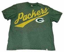 Green Bay Packers — Majestic T-Shirt — Size Men’s 2XL