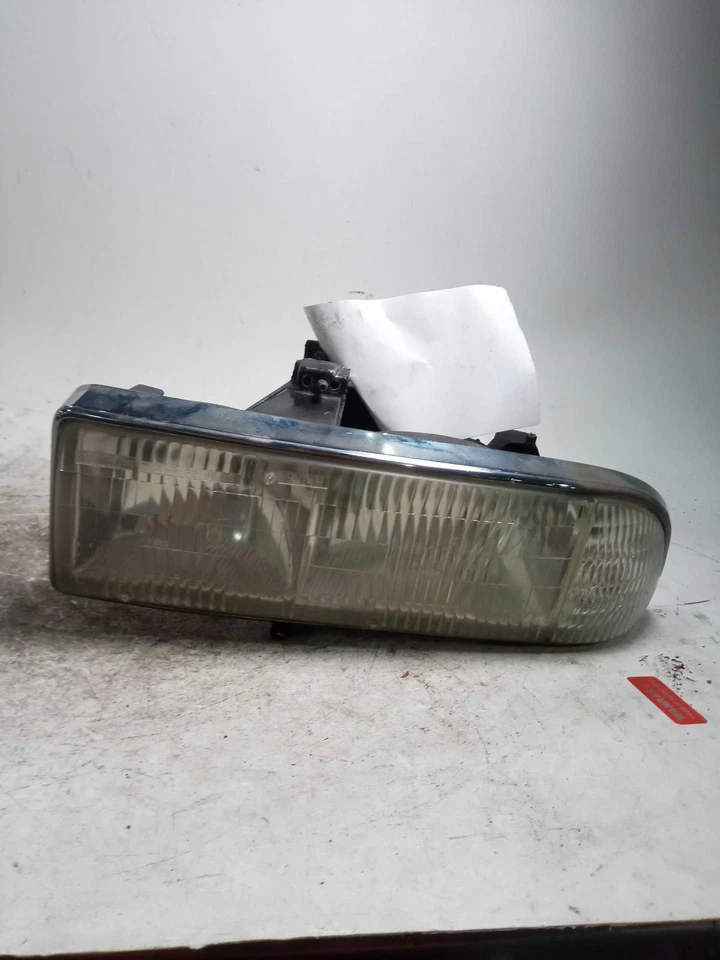 Chevrolet S10/S15 Sonoma 2003 conjunto de faros izquierdos azul 439880 usado Foto 3 de 4