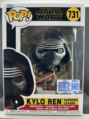 Kylo Ren Supreme Leader Funko #731 Star Wars 2024 NYCC Con Sticker