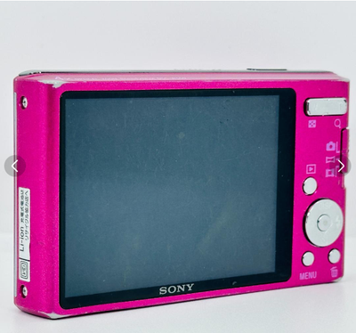 SONY Cyber-shot Digital Camera DSC-W550 Pink 14.1 MP 4x Zoom w 