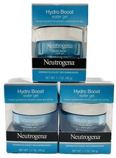 3 neutrogena hydro boost water gel 1.7oz ea scuffed box