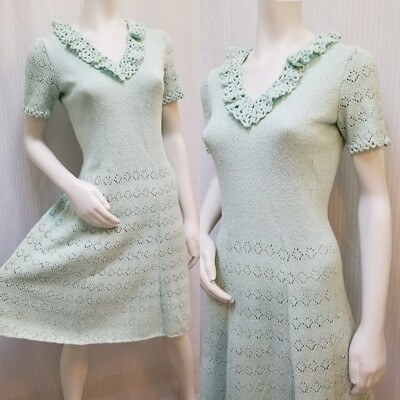 olive green plus size bridesmaid dresses Sasha Green Mock Neck Sweater Dress main image 0
