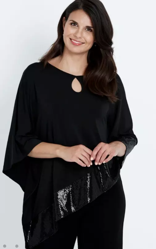 Black sparkly tops cheap for every occasion