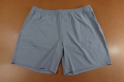 Fresh Clean Threads Mens Size 2XL Wedgewood Blue Stretch Performance Shorts New