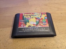 ebay® Auktion 156290386872 | Krusty's Super Fun House Sega Mega Drive MD PAL Thumbnail of ebay® auction 156290386872 | Krusty's Super Fun House Sega Mega Drive MD PAL
