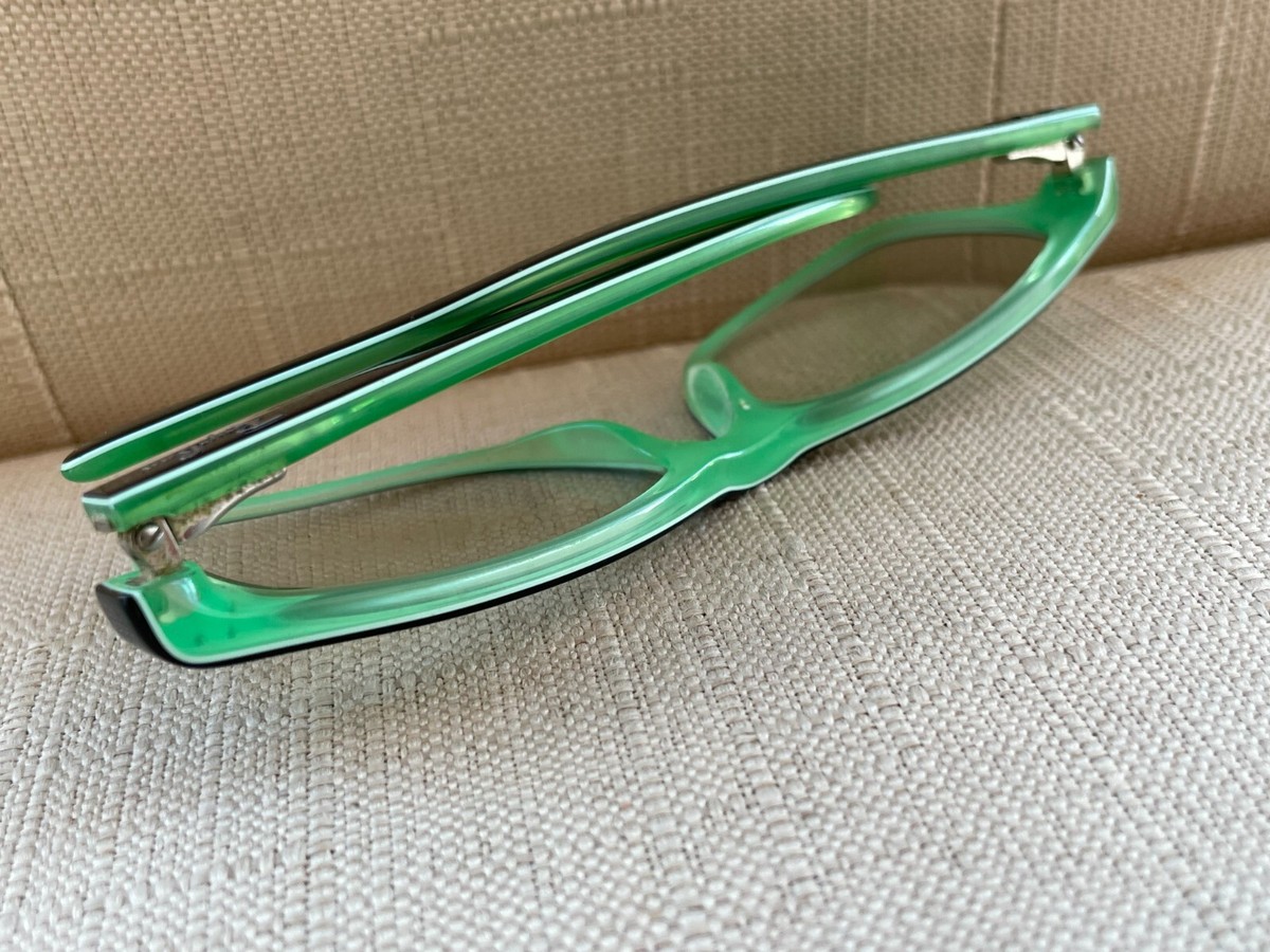 Ray-Ban Women Eyeglasses Frame 48[]16 130 Black/Green Tone  display picture 1