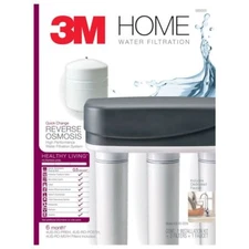 3M Brand 4US-RO-S01H WATER FILTER SYSTEM MAX Reverse Osmosis - NEW