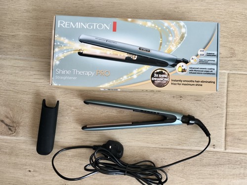 Remington S9300 Shine Therapy PRO Hair Straightener - Blue 5038061105551 |  eBay