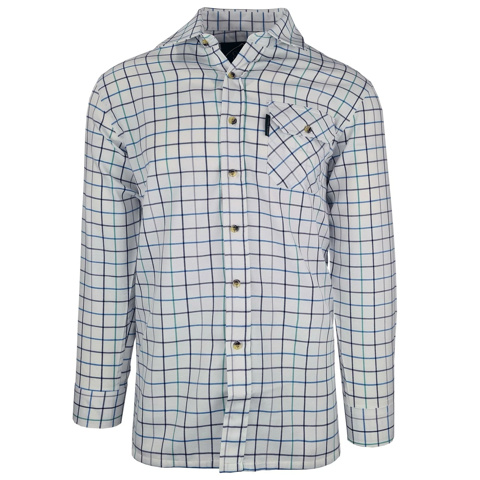 Country Classics Mens Long Sleeved Country Check Shirt Blenheim Teal
Opens in a new window or tab