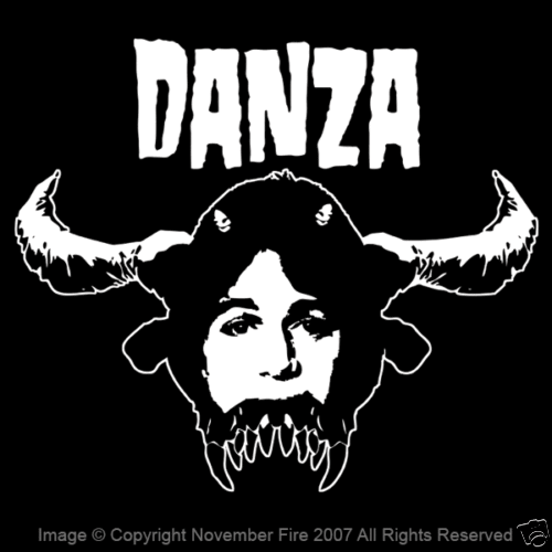 DANZA Tony Danza Parodie Glenn Danzig Misfits Samhain Taxi Metal Shirt NFT348 - Bild 1 von 5