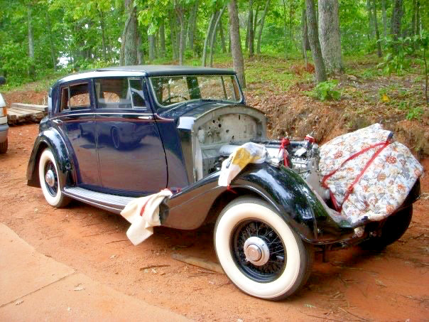 ROLLS ROYCE BENTLEY DAIMLER LAGONDA 12" FREESTONE & WEBB COACH BUILDERS PLATE