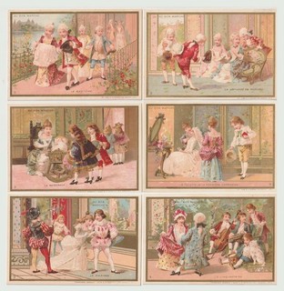 Au Bon Marché Complete Series Stages of Life Lith Vallet Minot (VM3 63)